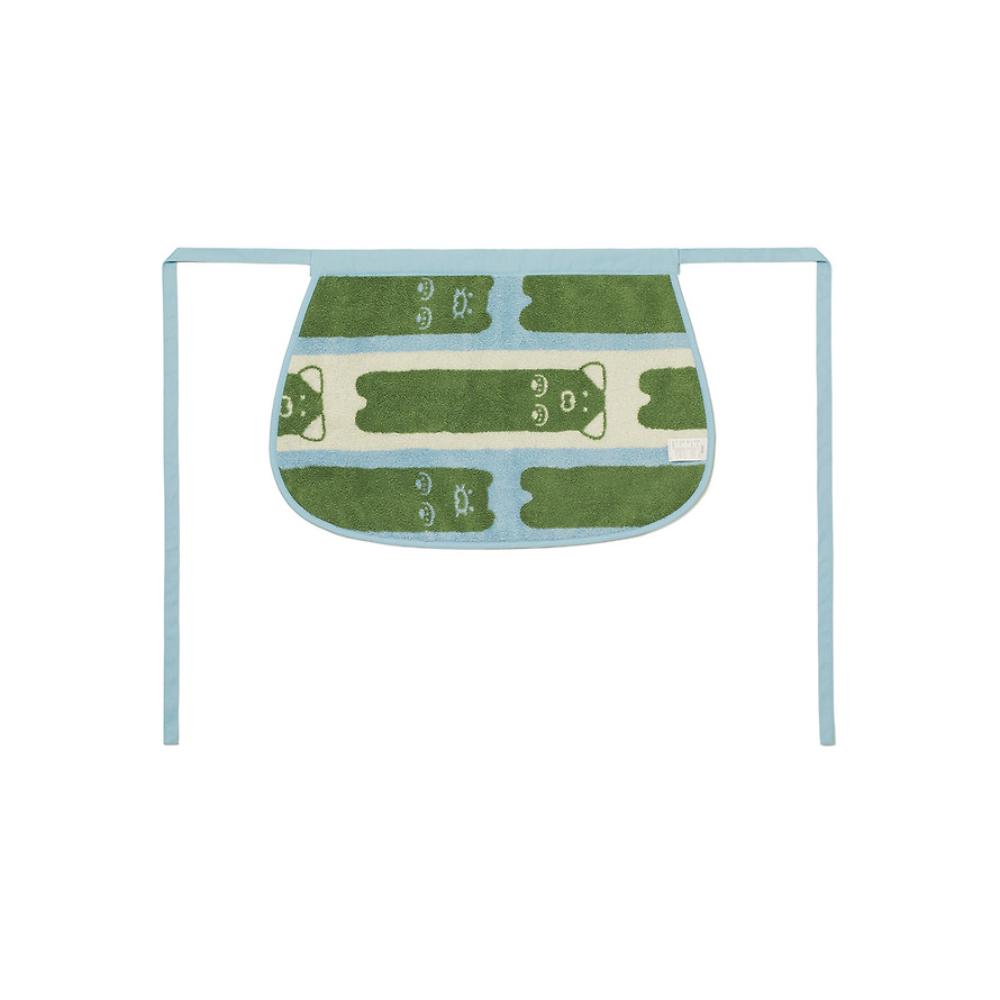 Kakao Friends - FRIENDAY Choonsik Terry Apron (Green & Blue)