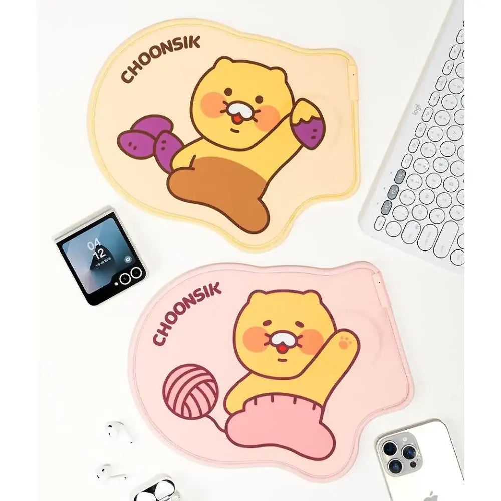 Kakao Friends - Hello Choonsik Wireless Charging Mouse Pad - Kakao Friends - Mousepad - Harumio