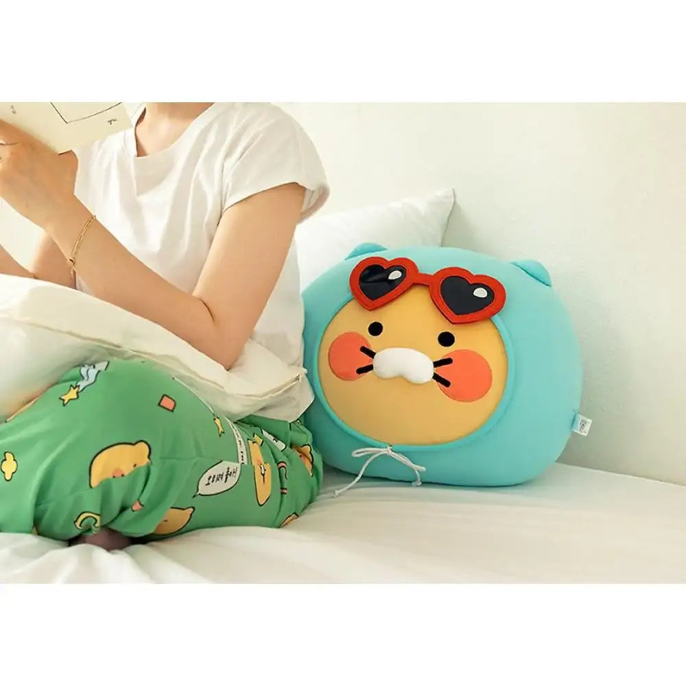 Kakao Friends - Choonsik Cooling Face Cushion - Kakao Friends - Cushion - Harumio