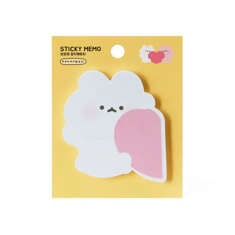Kakao Friends - Ddoangzzi Whiteto Sticky Memo - Kakao Friends - Home & Living, Accessories - Harumio