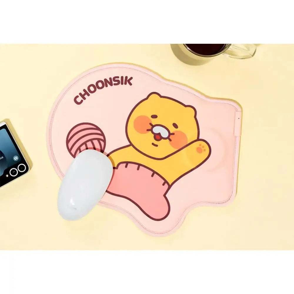 Kakao Friends - Hello Choonsik Wireless Charging Mouse Pad - Kakao Friends - Mousepad - Harumio