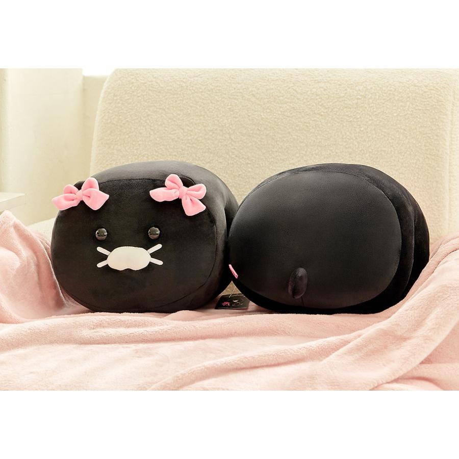 Kakao Friends - Black Choon Spring Hand Warmer Cushion