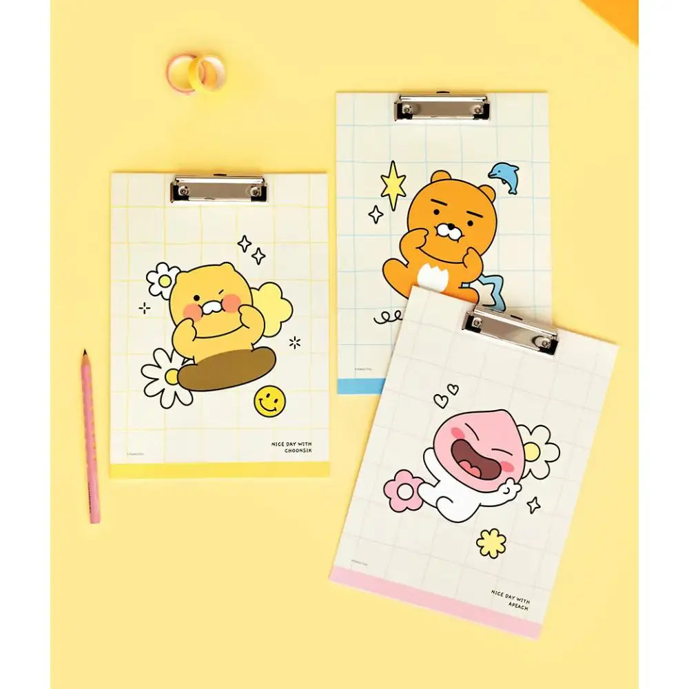 Kakao Friends - Seichee's Friends A4 Clipboard - Kakao Friends - Clipboard - Harumio
