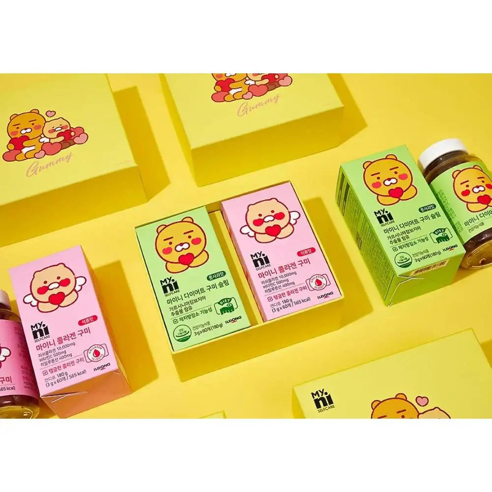 Myni Self Care x Kakao Friends - Collagen and Slim Diet Gummies - Kakao Friends - Home & Living, Accessories - Harumio