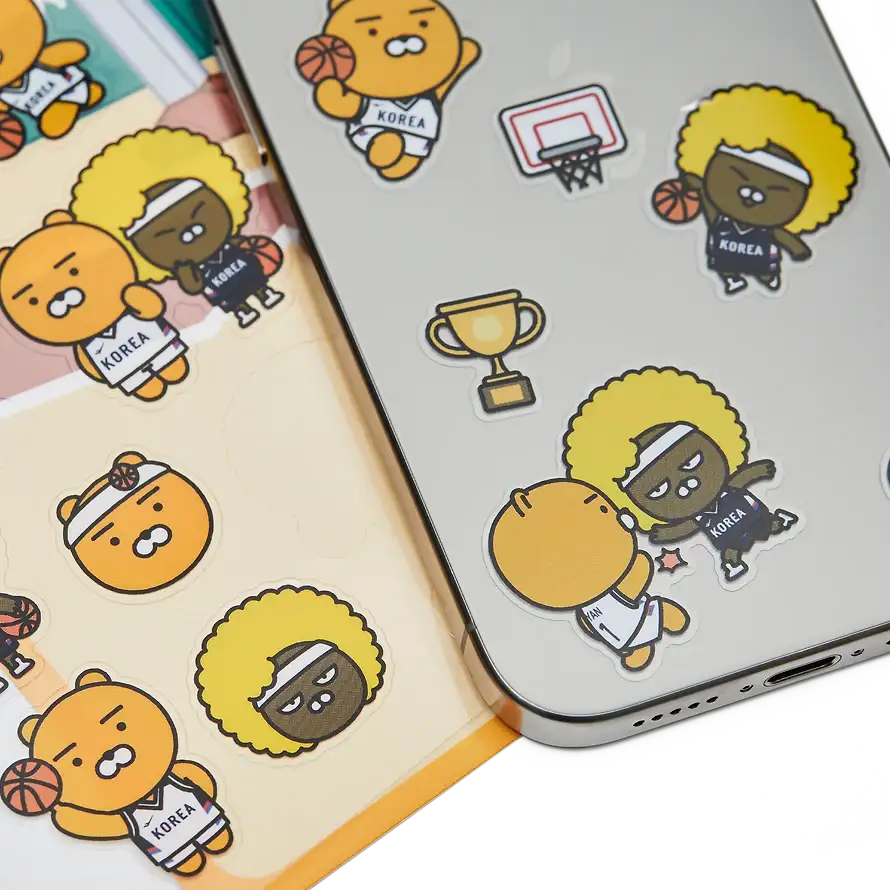 PRO-SPECS x Kakao Friends - Ryan & Jay-G Basketball Sticker Pack - Kakao Friends - Sticker - Harumio