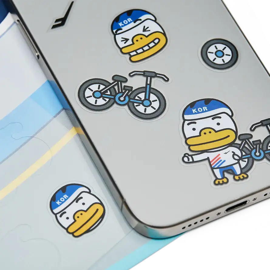 PRO-SPECS x Kakao Friends - Tube Bicycle Sticker Pack - Kakao Friends - Sticker - Harumio
