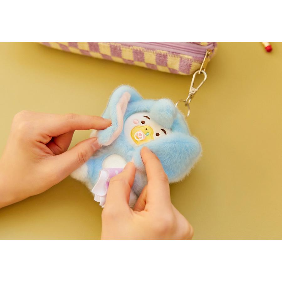 Kakao Friends - FRIENDZOO Elephant Doll Keyring (Little Tube)