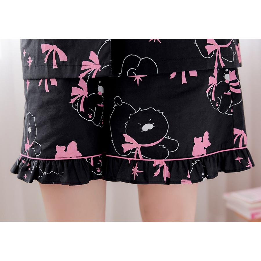 Kakao Friends - Black Choon Lovely Women's Pajamas (Choonsik)