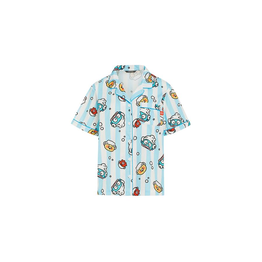 HANGYODON X Kakao Friends - Women's Choonsik Short-Sleeve Pajamas