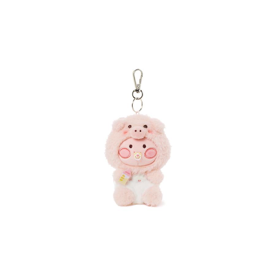 Kakao Friends - FRIENDZOO Pig Doll Keyring (Little Apeach)