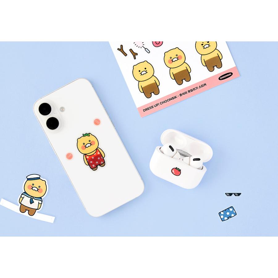 Kakao Friends - Choonsik Dress Up! Deco Sticker