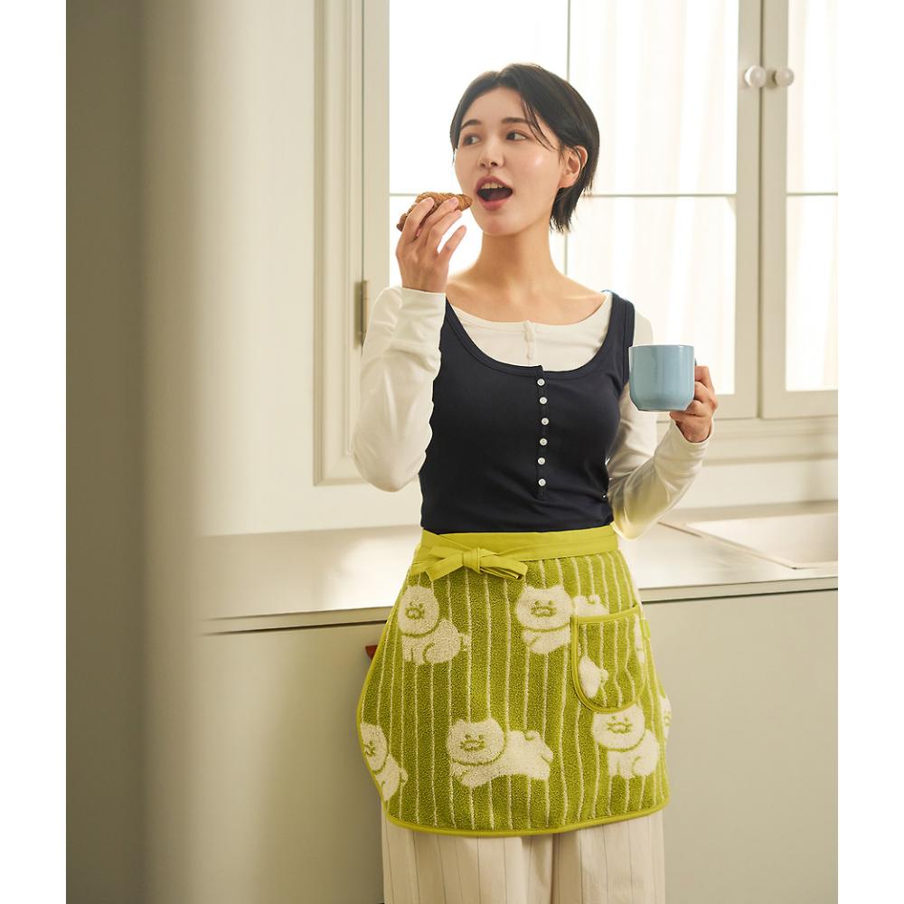 Kakao Friends - FRIENDAY Choonsik Terry Apron (Green)