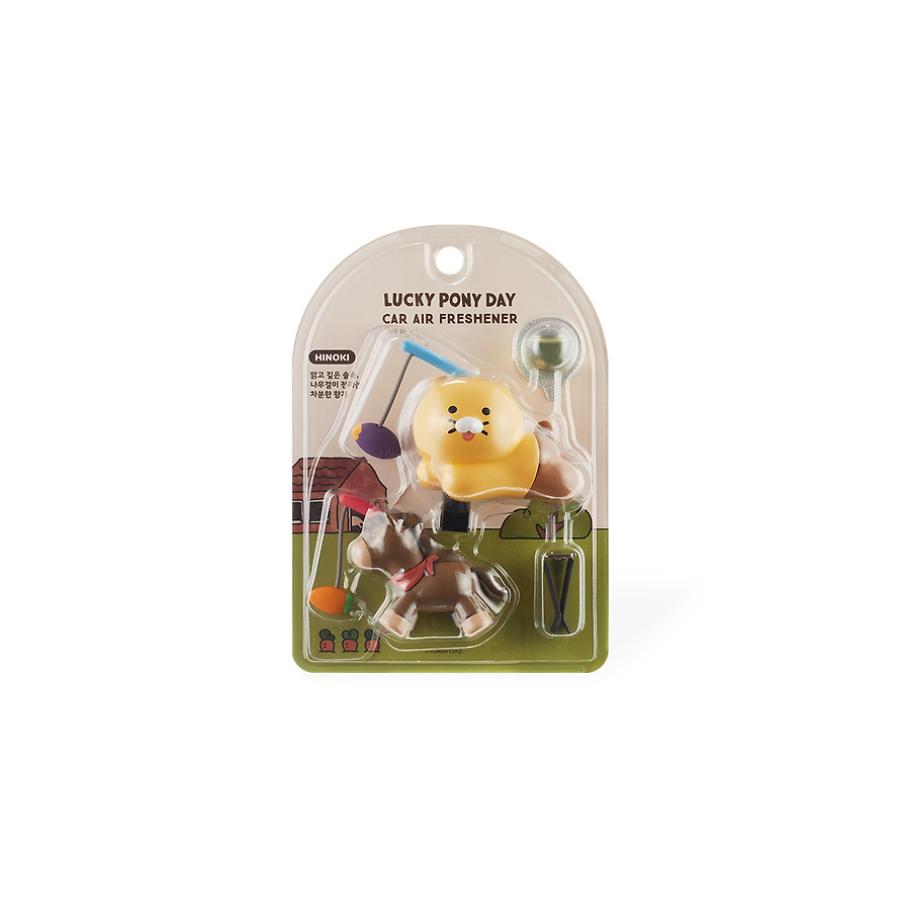 Kakao Friends - Lucky Pony Day Car Air Freshener & Figure Set (Choonsik)