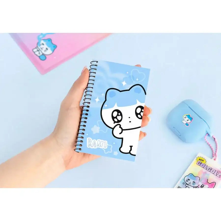 Kakao Friends - GOLGOLZ Mini Notebook (Bami) - Kakao Friends - Mini Notebook - Harumio