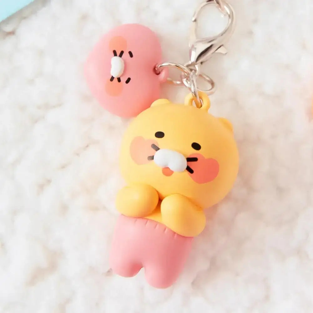 Kakao Friends - Choonsik Mini Charm Figure Keyring - Kakao Friends - Keyring - Harumio