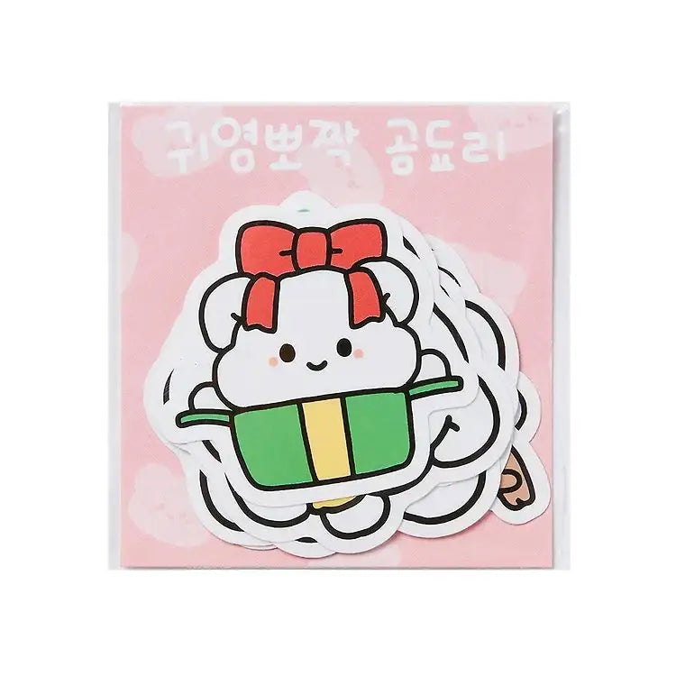 Kakao Friends - Cute Bear Removable Sculpture Sticker - Kakao Friends - Home & Living, Accessories - Harumio
