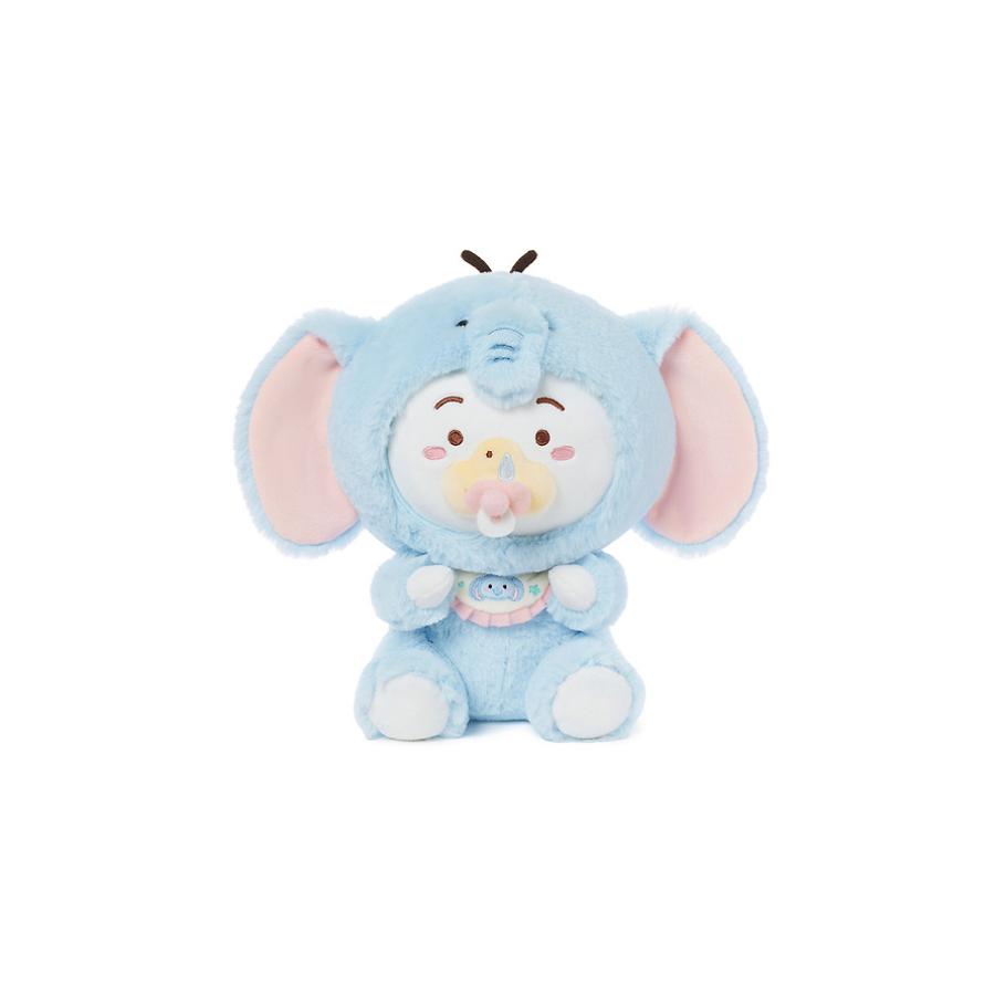 Kakao Friends - FRIENDZOO Elephant Plush Doll (Little Tube)