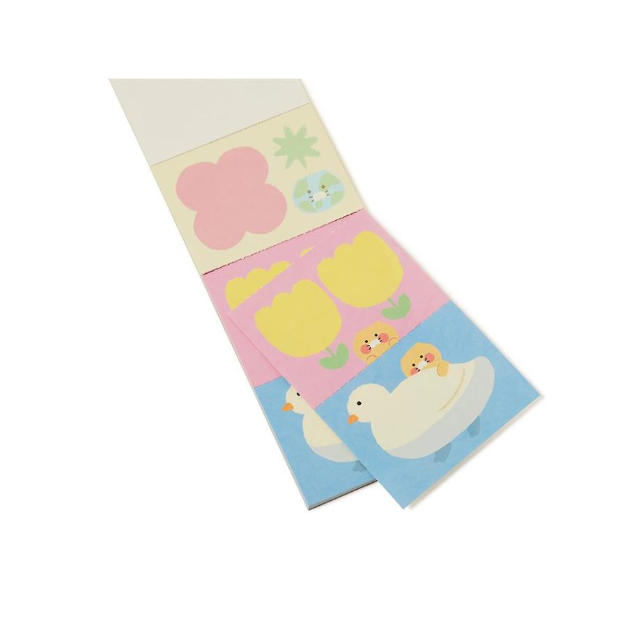 Kakao Friends - Friends Green Life Choonsik 3-Tier Memo Pad (Vertical)