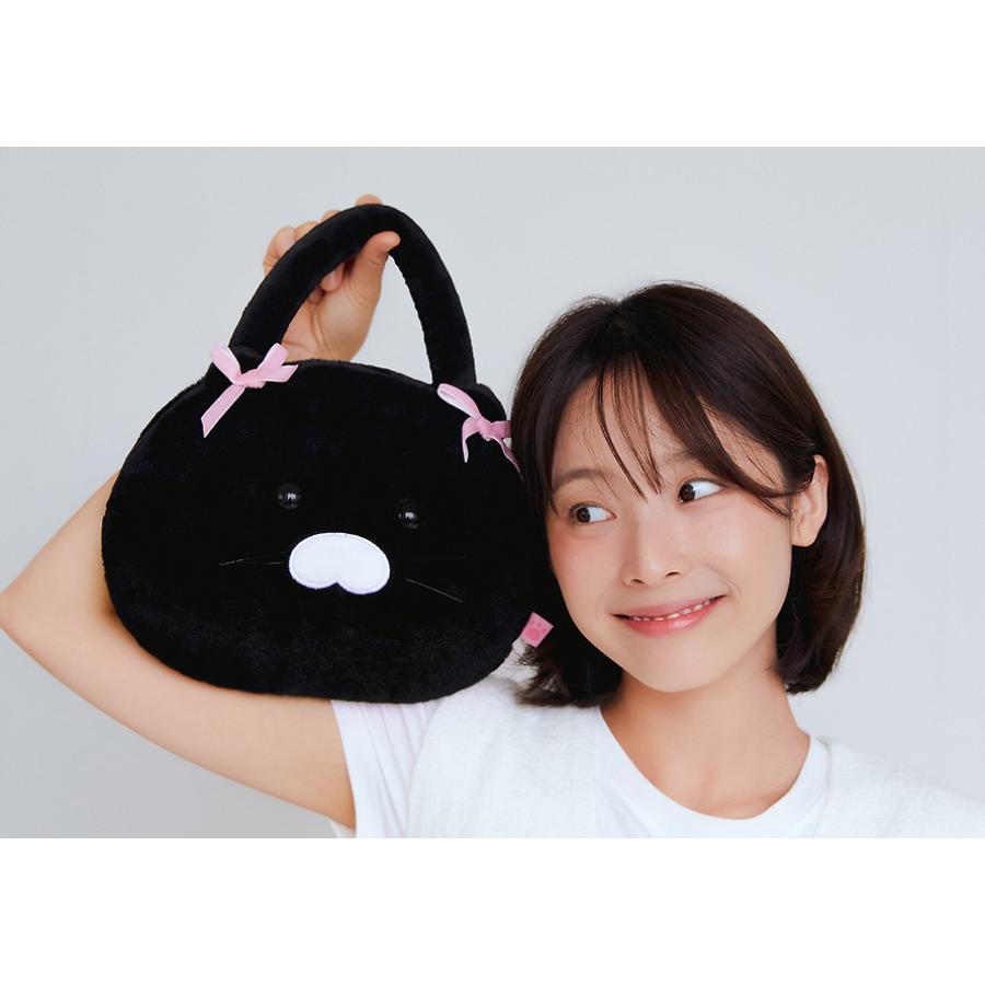 Kakao Friends - Black Choon Pouch Knee Blanket (Choonsik)