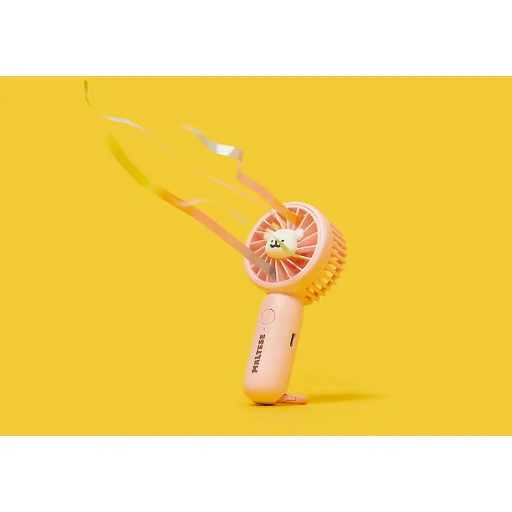 Kakao Friends - Maltese Pocket Fan - Kakao Friends - Fan - Harumio