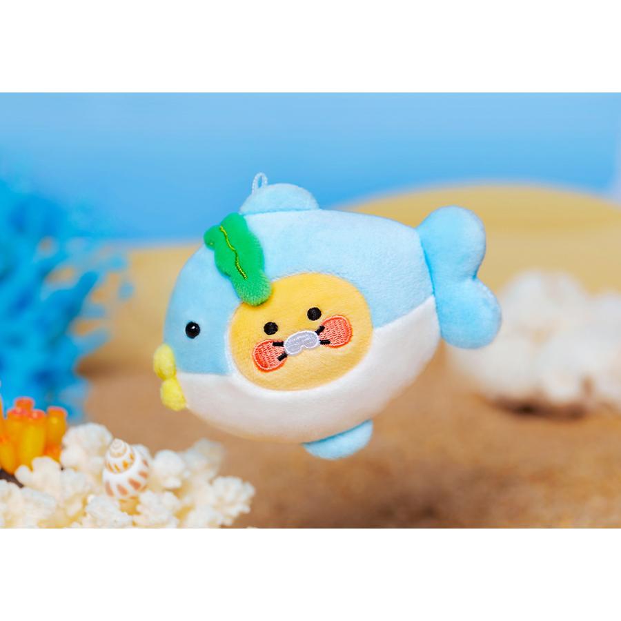 Kakao Friends - FRIENDZOO Marine Animal Random Doll Keyring (Choonsik)