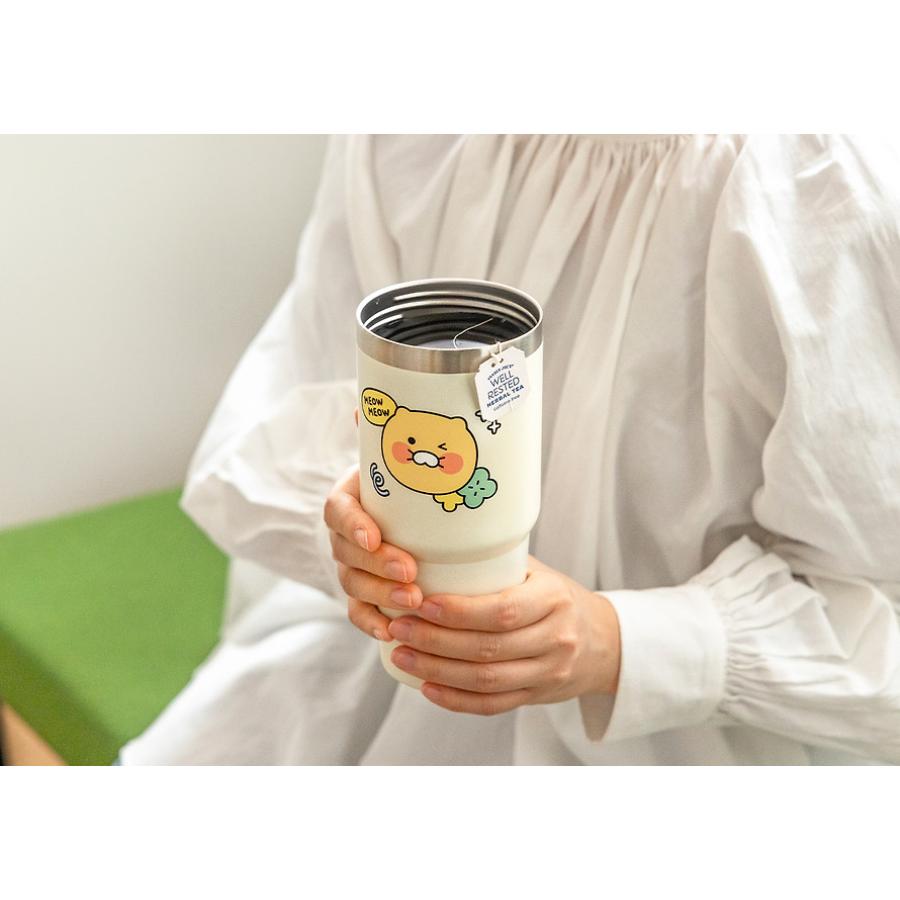 Kakao Friends - Choonsik Swing Handle Stainless Steel Tumbler