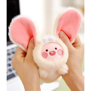 Kakao Friends - FRIENDZOO Fluffy Rabbit Mini Doll (Little Apeach)