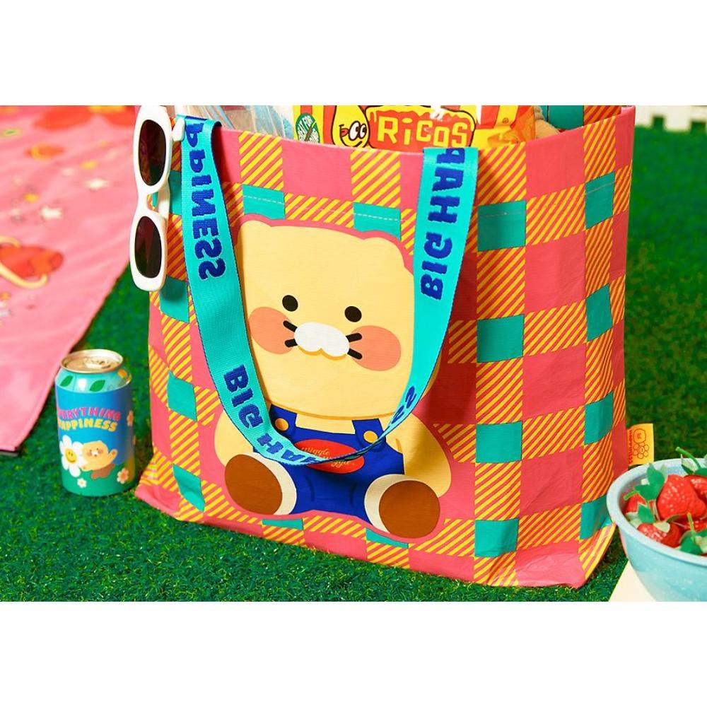 Kakao Friends x Wiggle Wiggle - Choonsik Big Happiness Shopping Bag - Kakao Friends - Home & Living, Accessories - Harumio