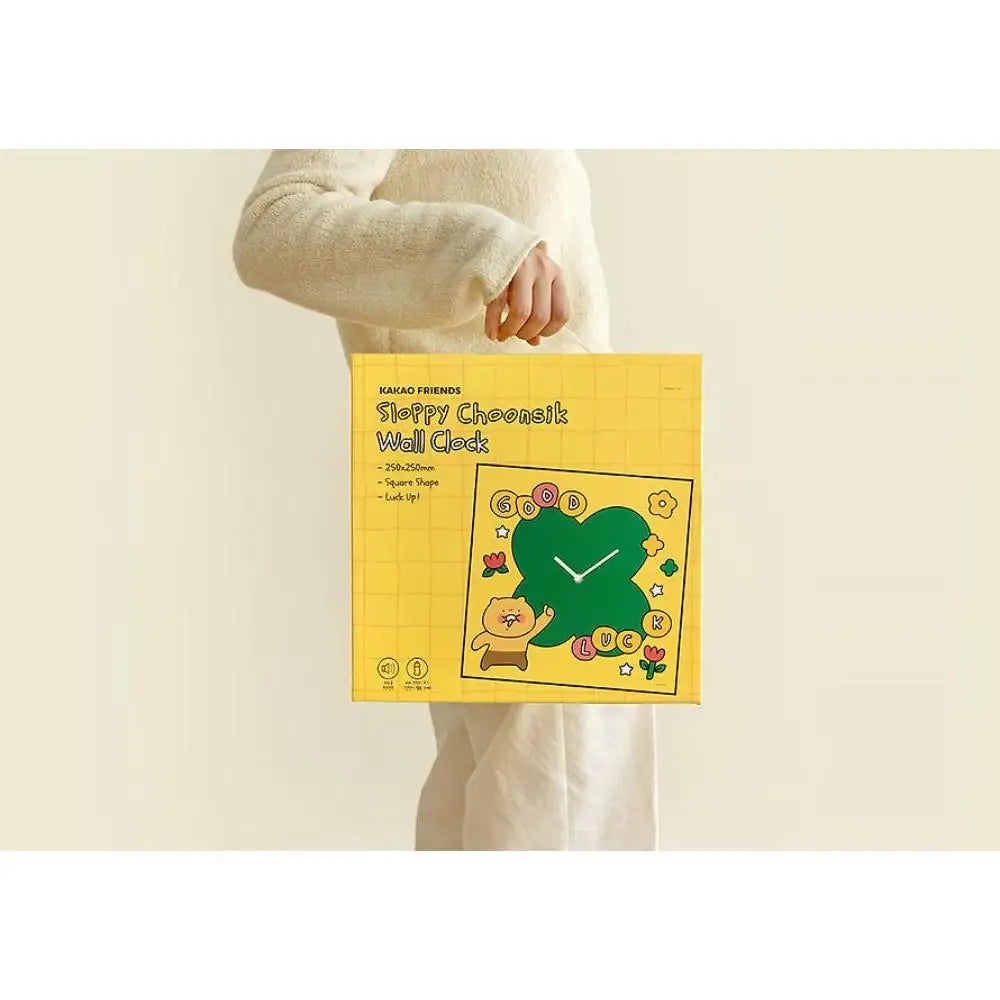 Kakao Friends - Sloppy Choonsik Wall Clock - Kakao Friends - Home & Living, Accessories - Harumio