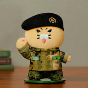 Kakao Friends - PROCHOON Soldier Standing Doll Keychain (Choonsik)