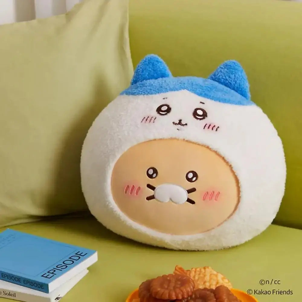 CHIIKAWA x Kakao Friends - Face Cushion - Kakao Friends - Face Cushion - Harumio