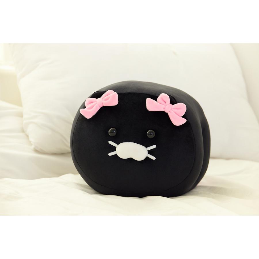 Kakao Friends - Black Choon Spring Hand Warmer Cushion