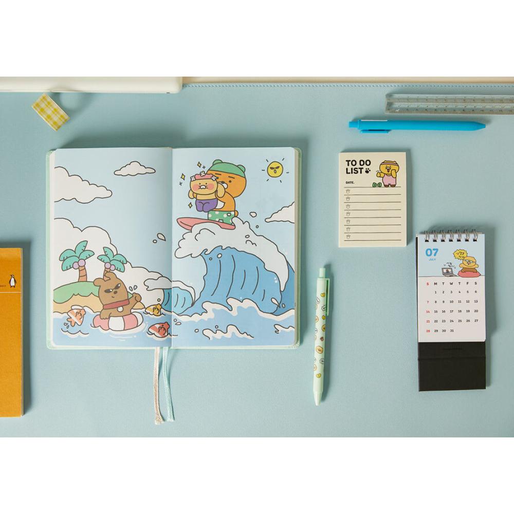 Kakao Friends - 2024 Newborn Weekly Diary & Desk Calendar Set