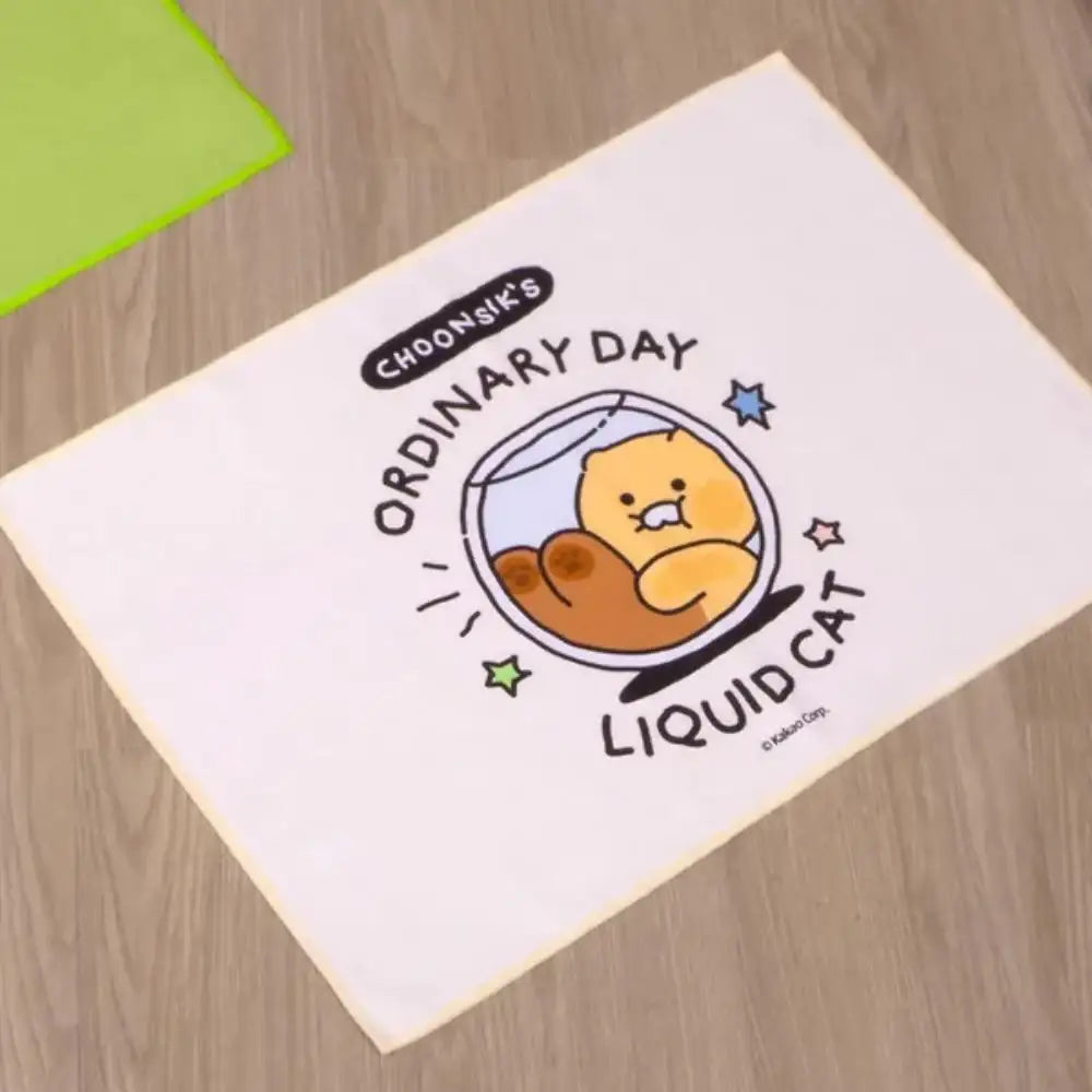 NASSAU x Kakao Friends - Choonsik Daily Yoga Hand Towel - Kakao Friends - Hand towel - Harumio