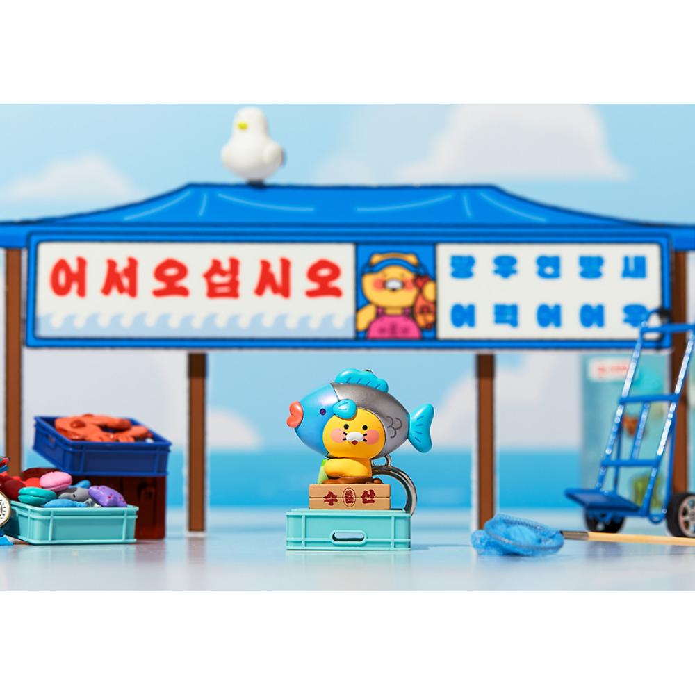 Kakao Friends - Chunsoo-san Fish Figure Keychain (Choonsik)