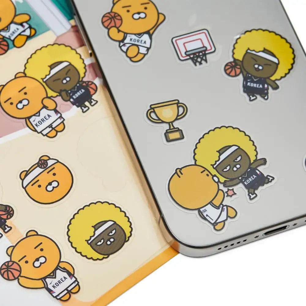 PRO-SPECS x Kakao Friends - Ryan & Jay-G Basketball Sticker Pack - Kakao Friends - Sticker - Harumio