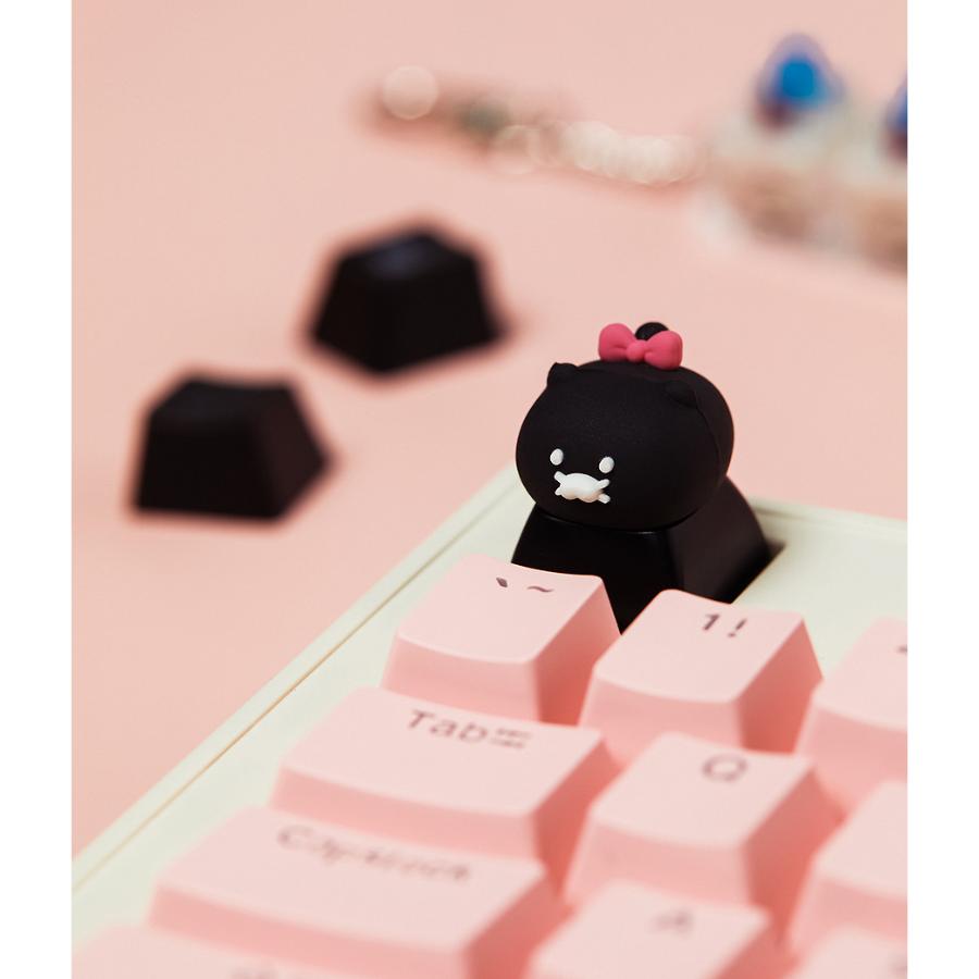 Kakao Friends - Black Choon LED Figure Keyring (Choonsik)