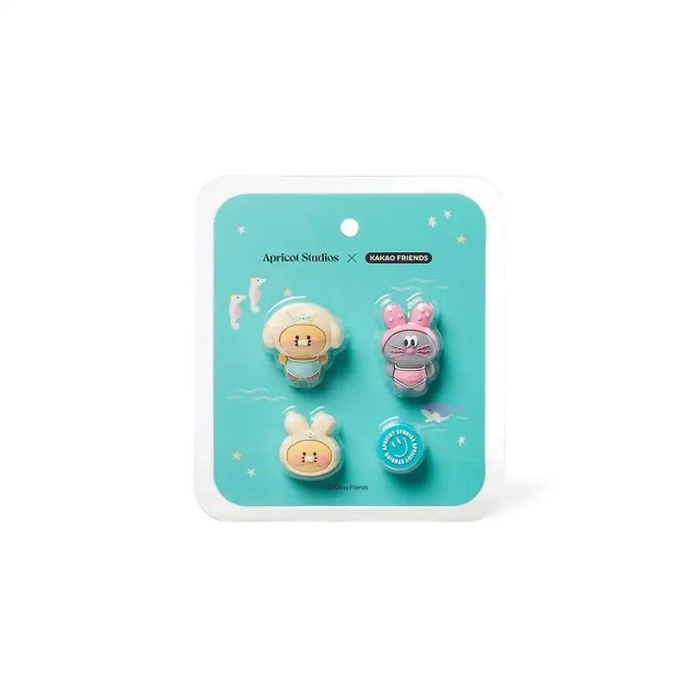 Apricot Studios x Kakao Friends - Choonsik Silicone Charm Set - Kakao Friends - Silicon charm - Harumio