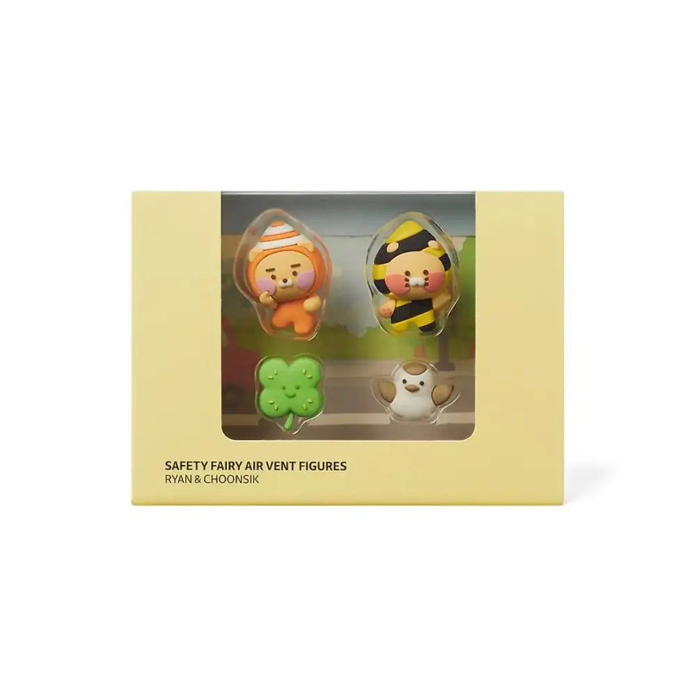 Kakao Friends - Ryan & Choonsik Safety Fairy Air Vent Figure Set - Kakao Friends - Acrylic Keyring - Harumio