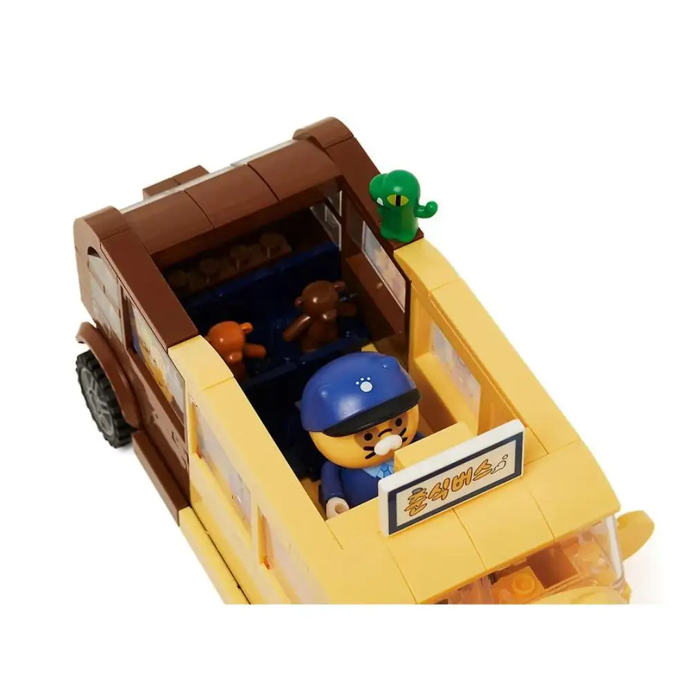 Kakao Friends - Choonsikverse Parade Bus Brick Figure - Kakao Friends - Brick Figure - Harumio