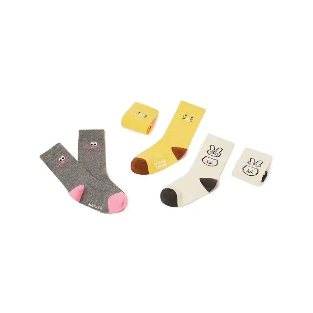 Apricot Studios x Kakao Friends - Socks Set - Kakao Friends - Home & Living, Accessories - Harumio