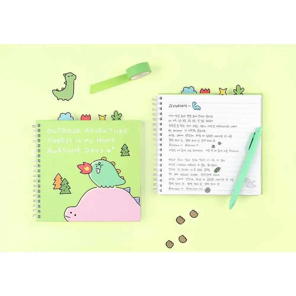 Kakao Friends - Jordy Dino PP Index Note - Kakao Friends - Home & Living, Accessories - Harumio