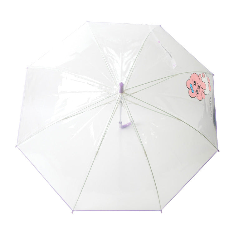 Kakao Friends - Punkyu Rabbit Transparent Umbrella