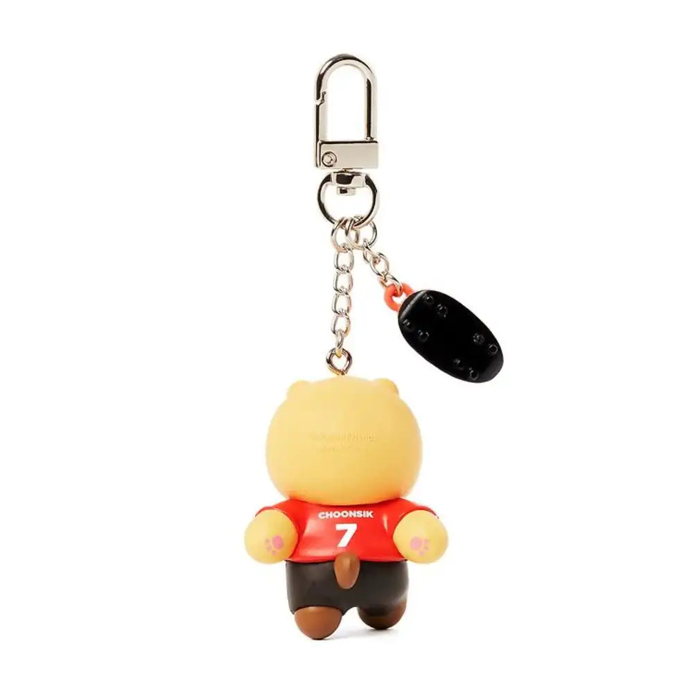 Kakao Friends - Choonsik Soccer Figure Keyring - Kakao Friends - Keyring - Harumio
