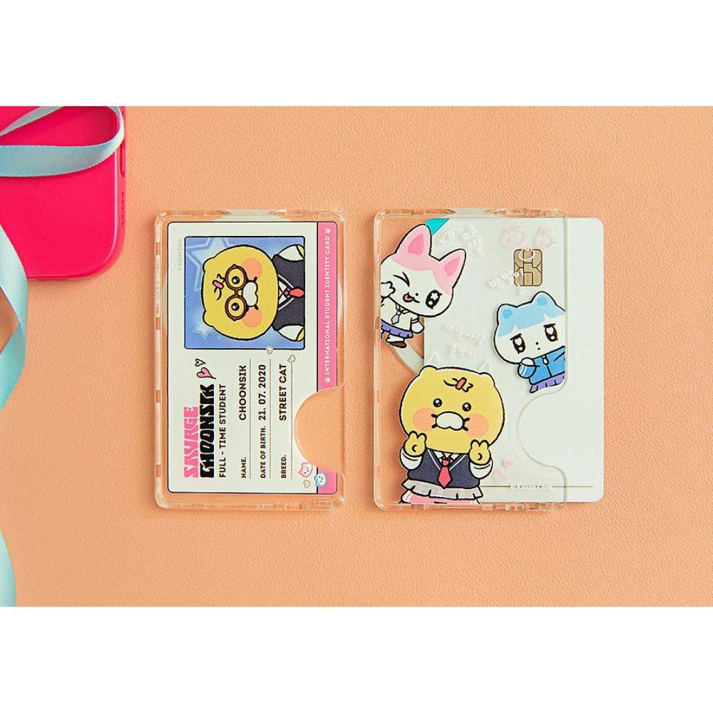 Kakao Friends - Savage Choonsik MagSafe Cardholder Student ID Card - Kakao Friends - Student ID Cardholder - Harumio
