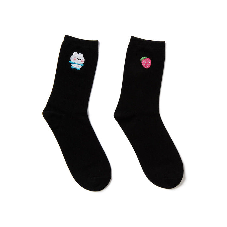 Kakao Friends - Ddoangzzi Whiteto Comfy Socks
