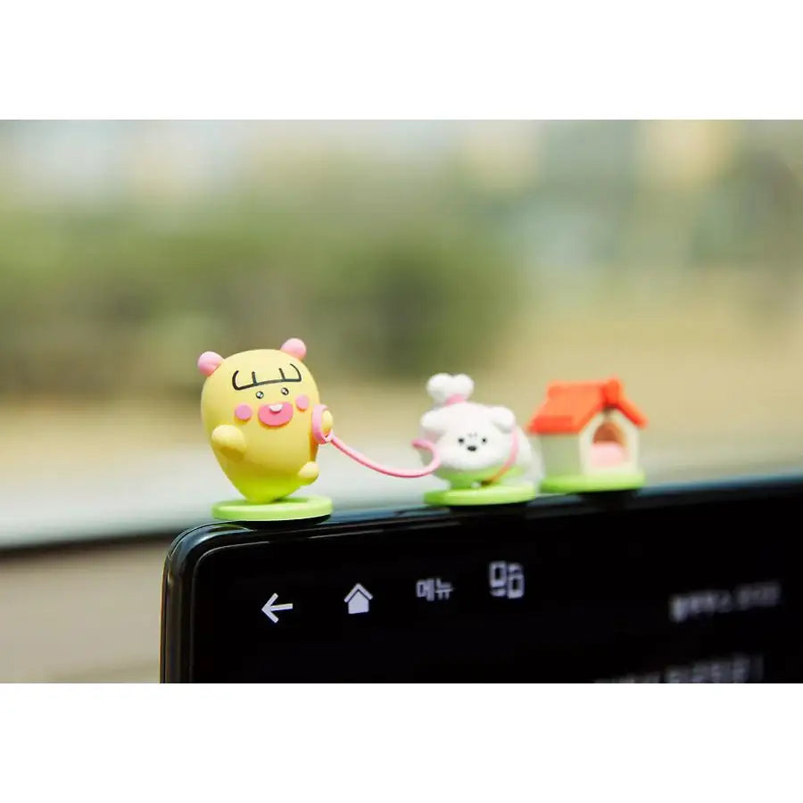 Kakao Friends - Chordy Vehicle Mini Deco Figure Set (Ppojjak-jjo) - Kakao Friends - Deco Figure - Harumio