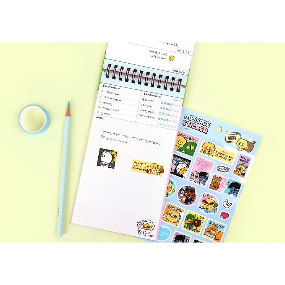 Kakao Friends - Seichee's 2025 Vertical Weekly Planner - Kakao Friends - Planner - Harumio
