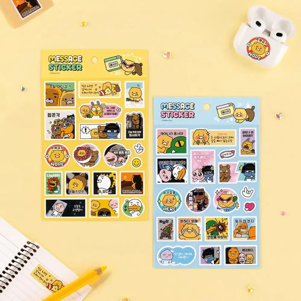 Kakao Friends - Seichee's Message Sticker Set - Kakao Friends - Sticker - Harumio