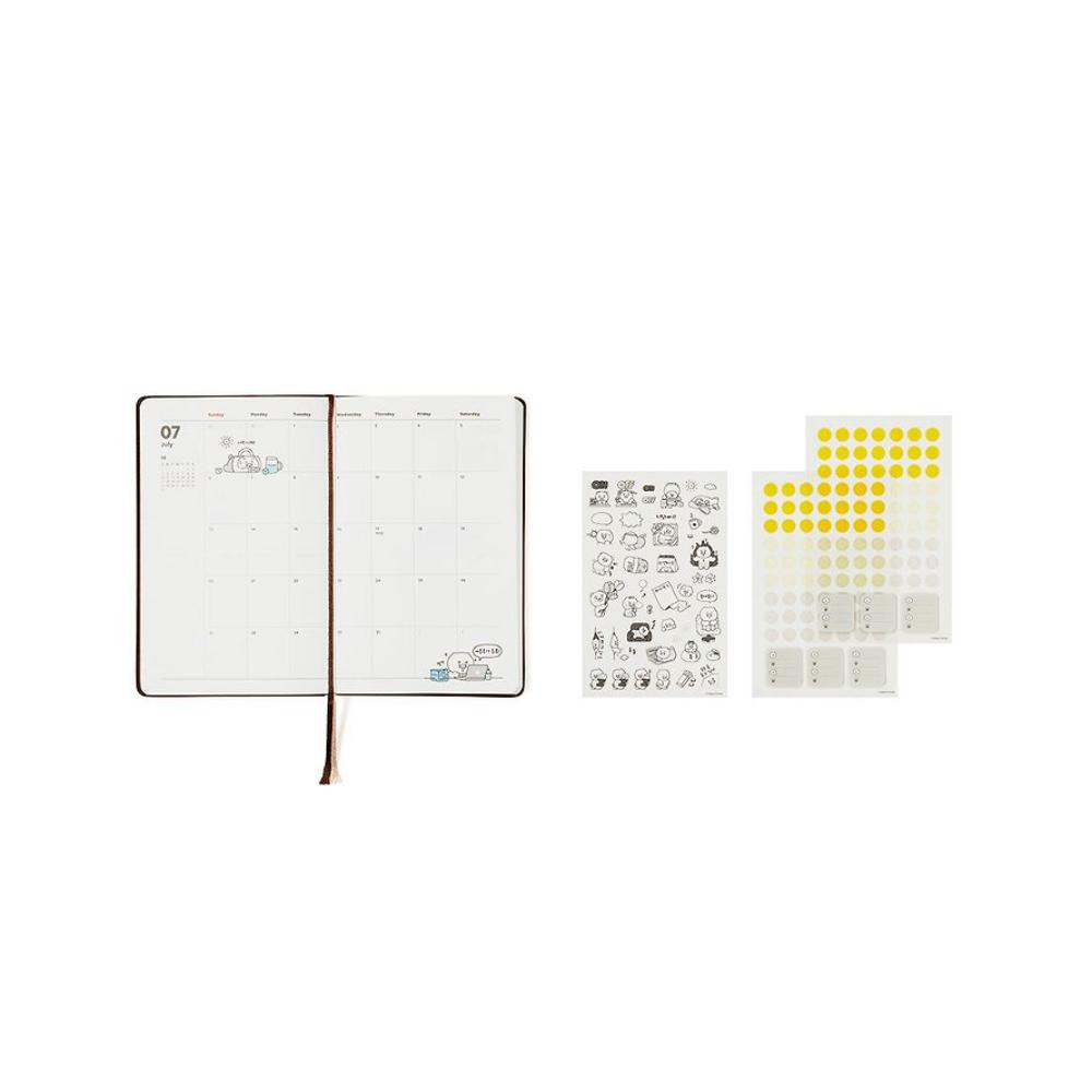 Kakao Friends - Choonsik 2025 Office Diary - Kakao Friends - Diary - Harumio